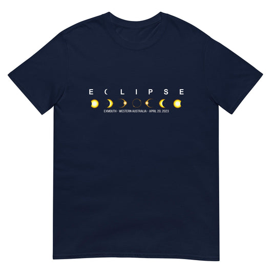 Australia Solar Eclipse 2023 - Phases (Dark Tees) - Astro TShirts