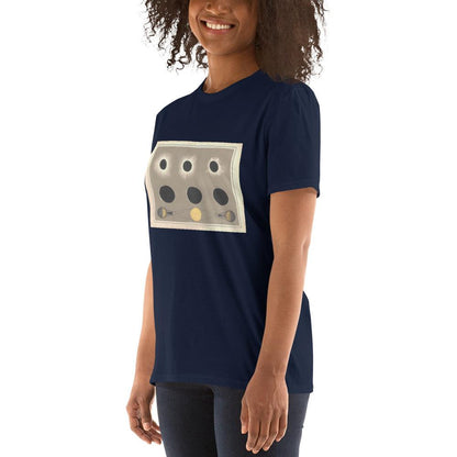 Eclipses of the Sun - A.K. Johnston Atlas, 1877 - Astro TShirts