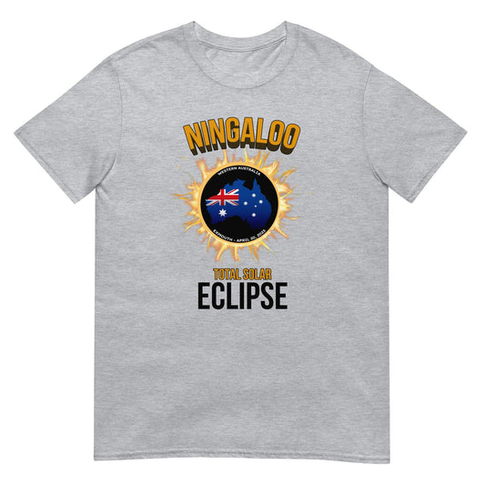 Exmouth - Ningaloo Solar Total Eclipse 2023 (Clear Tees) - Astro TShirts