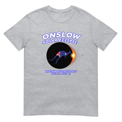 Onslow Solar Eclipse 2023 Kangaroo (Clear Tees)