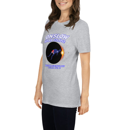 Onslow Solar Eclipse 2023 Kangaroo (Clear Tees)