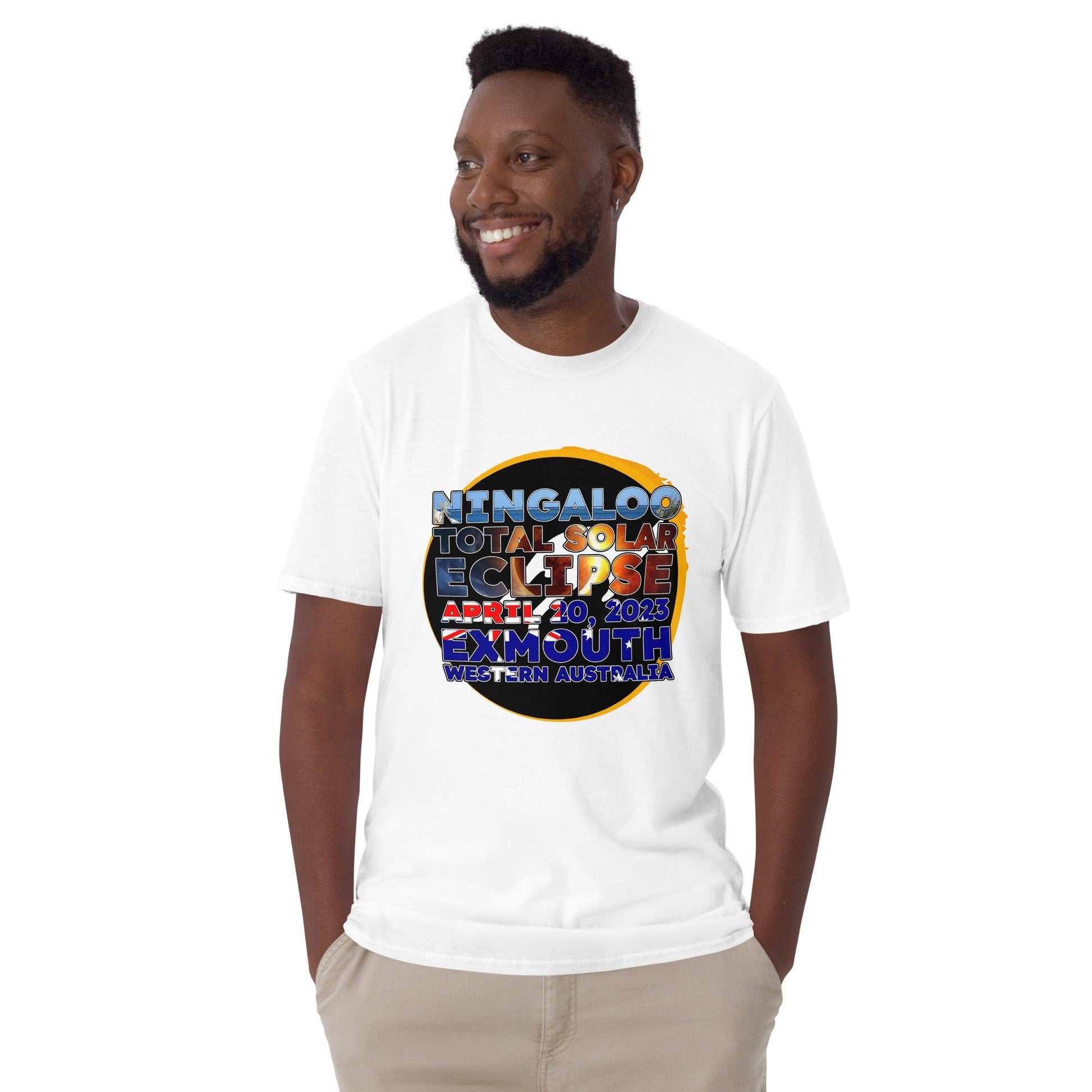 Exmouth - Ningaloo II Solar Total Eclipse 2023 (Clear Tees) - Astro TShirts