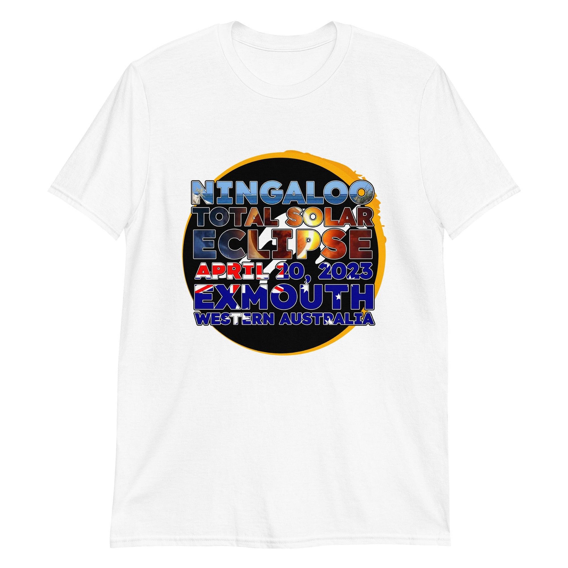 Exmouth - Ningaloo II Solar Total Eclipse 2023 (Clear Tees) - Astro TShirts